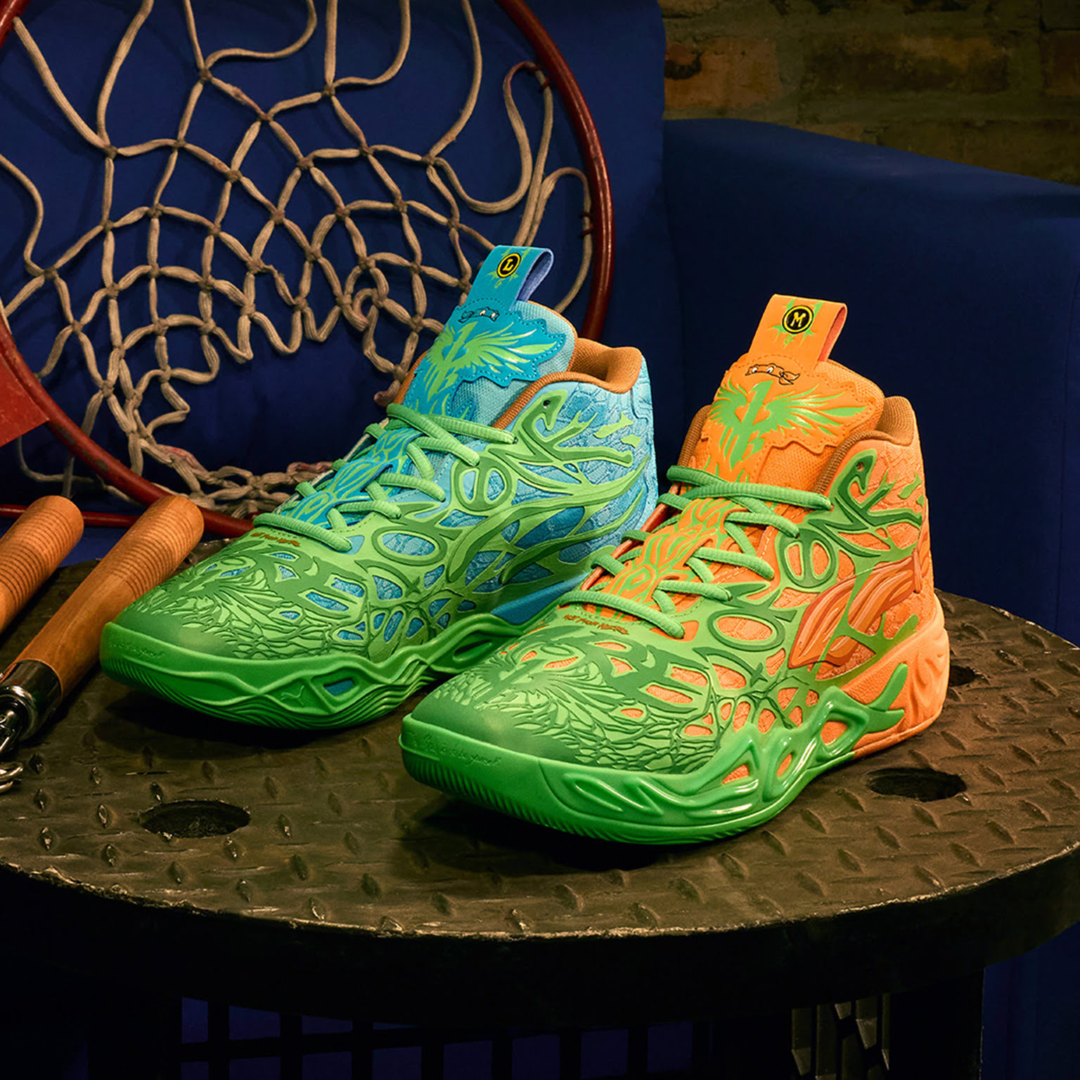 Кроссовки PUMA HOOPS x TMNT MB.04 L&M 