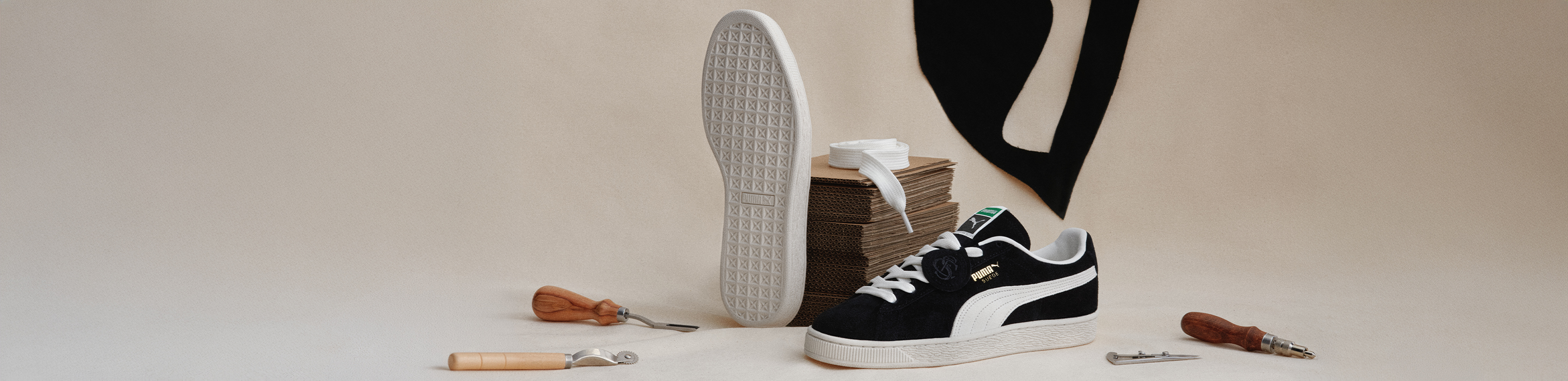 PUMA SUEDE <BR>CHARLES F. STEAD