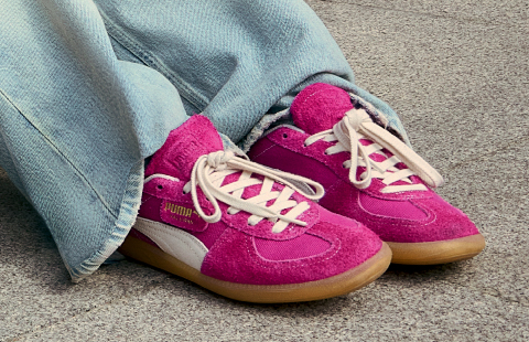 КЕДИ PALERMO SNEAKERS МАЛИНОВІ 